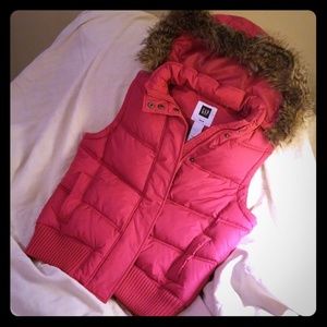 Gap Hooded Outerwear Vest